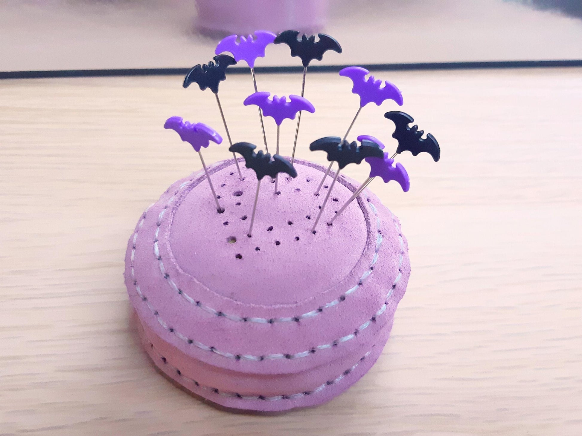 Gothic Bat Sewing Pins
