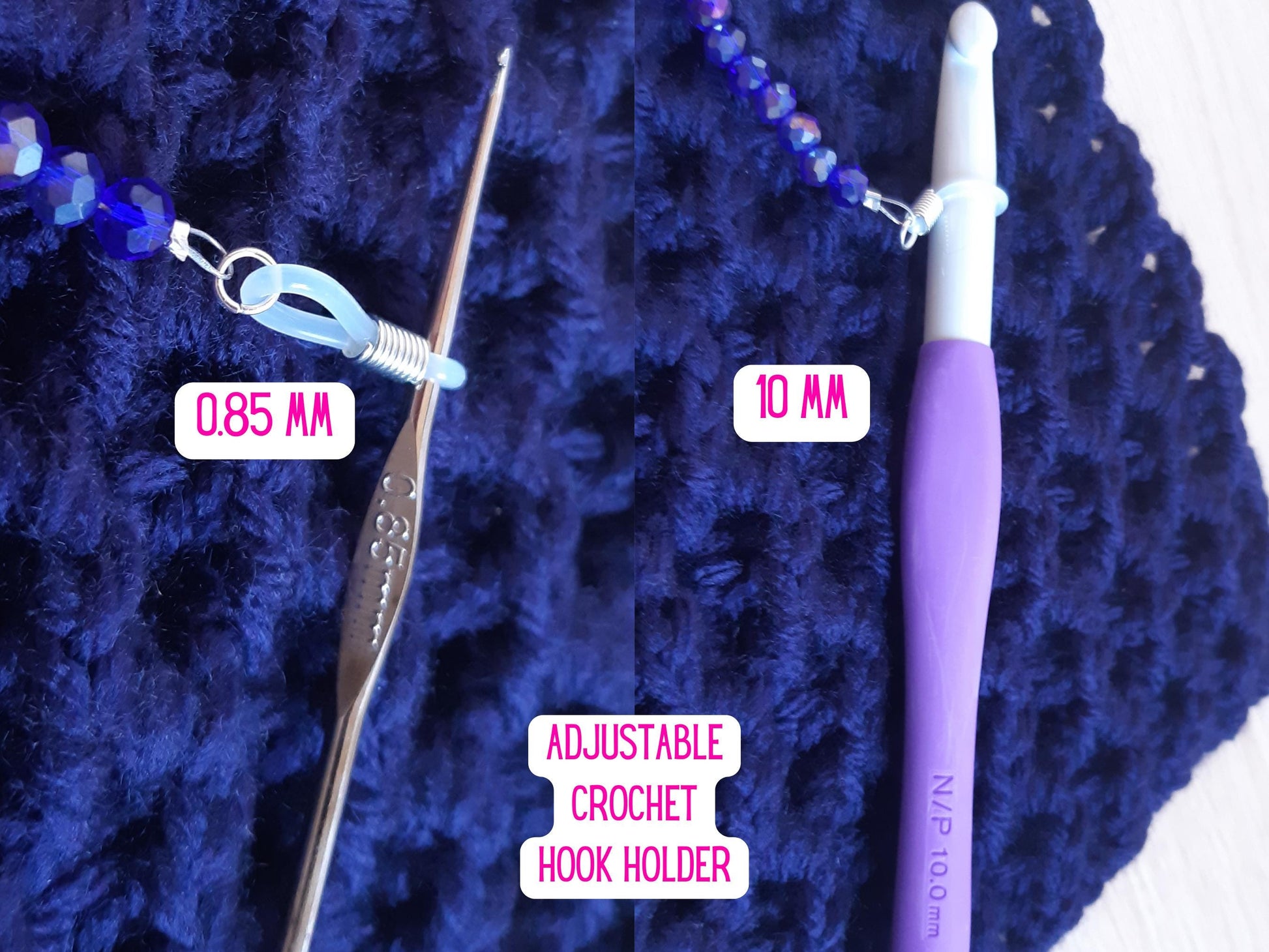 Sheep Crochet Hook Keeper Set