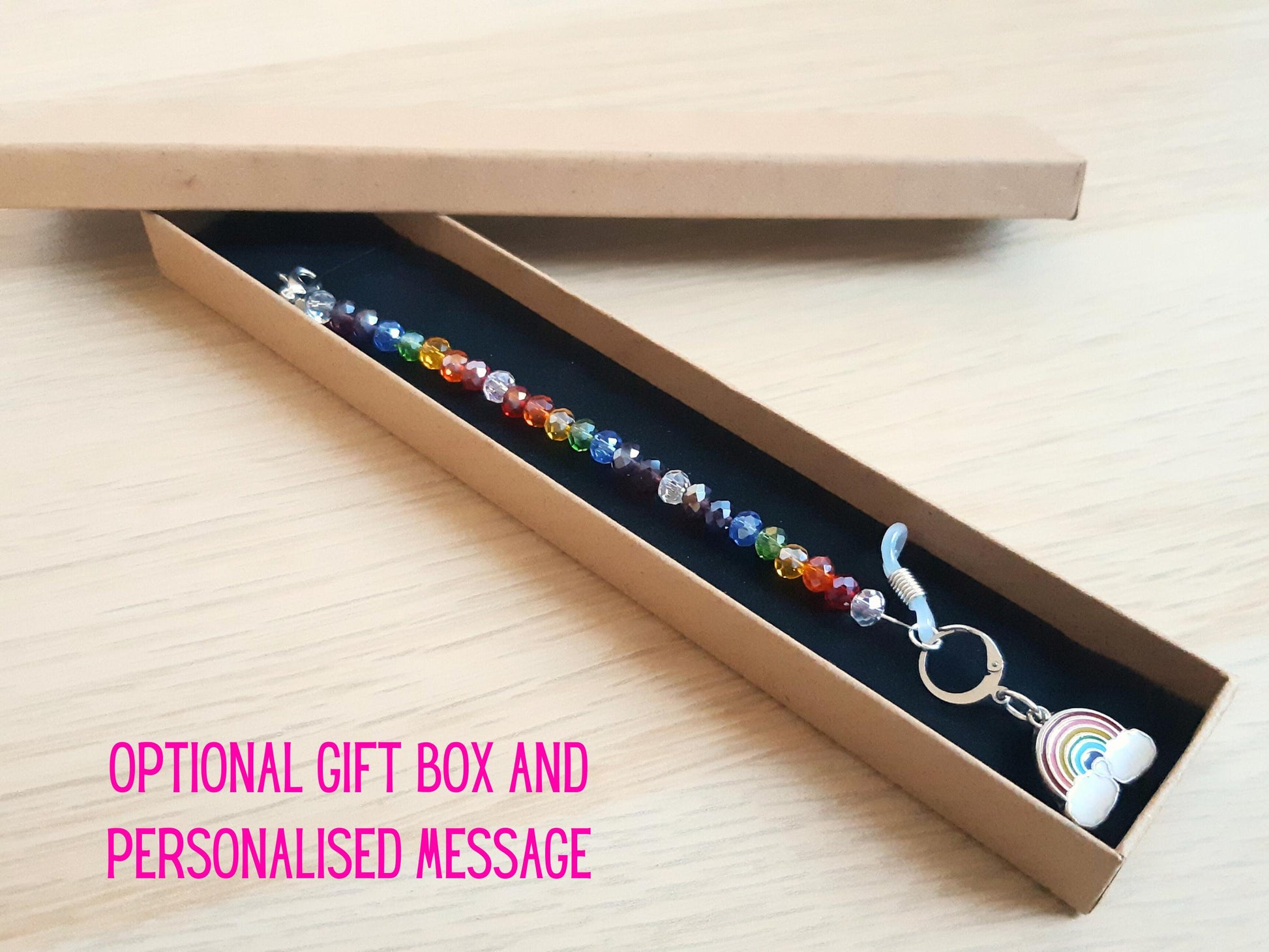 Rainbow Crochet Hook Keeper Set