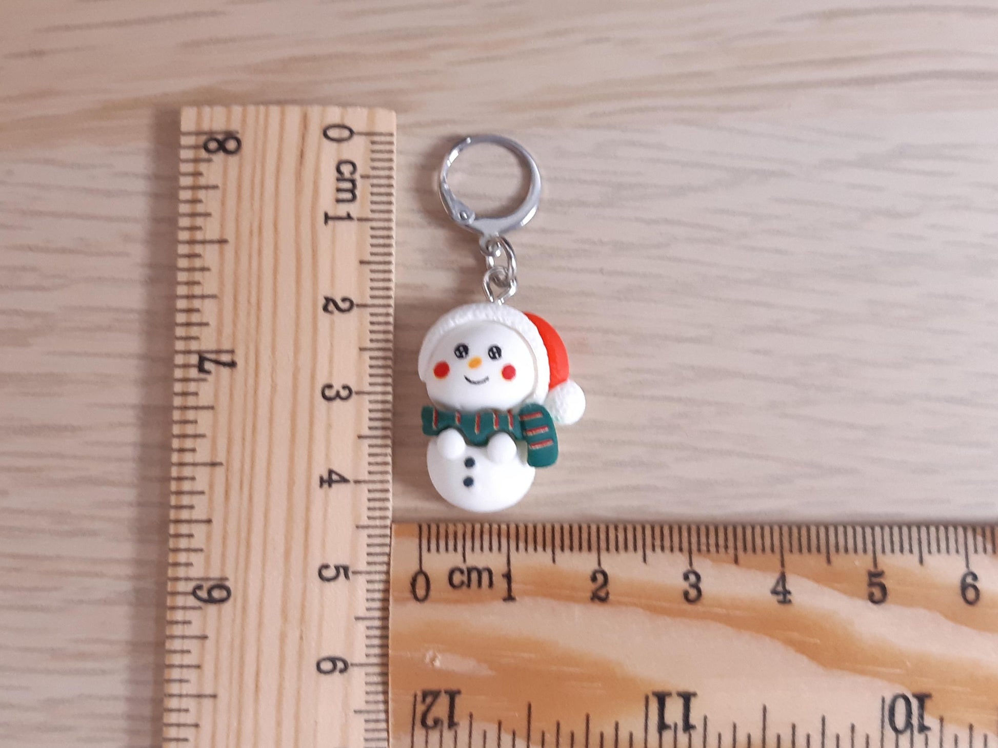 Snowman Kawaii Stitch Marker