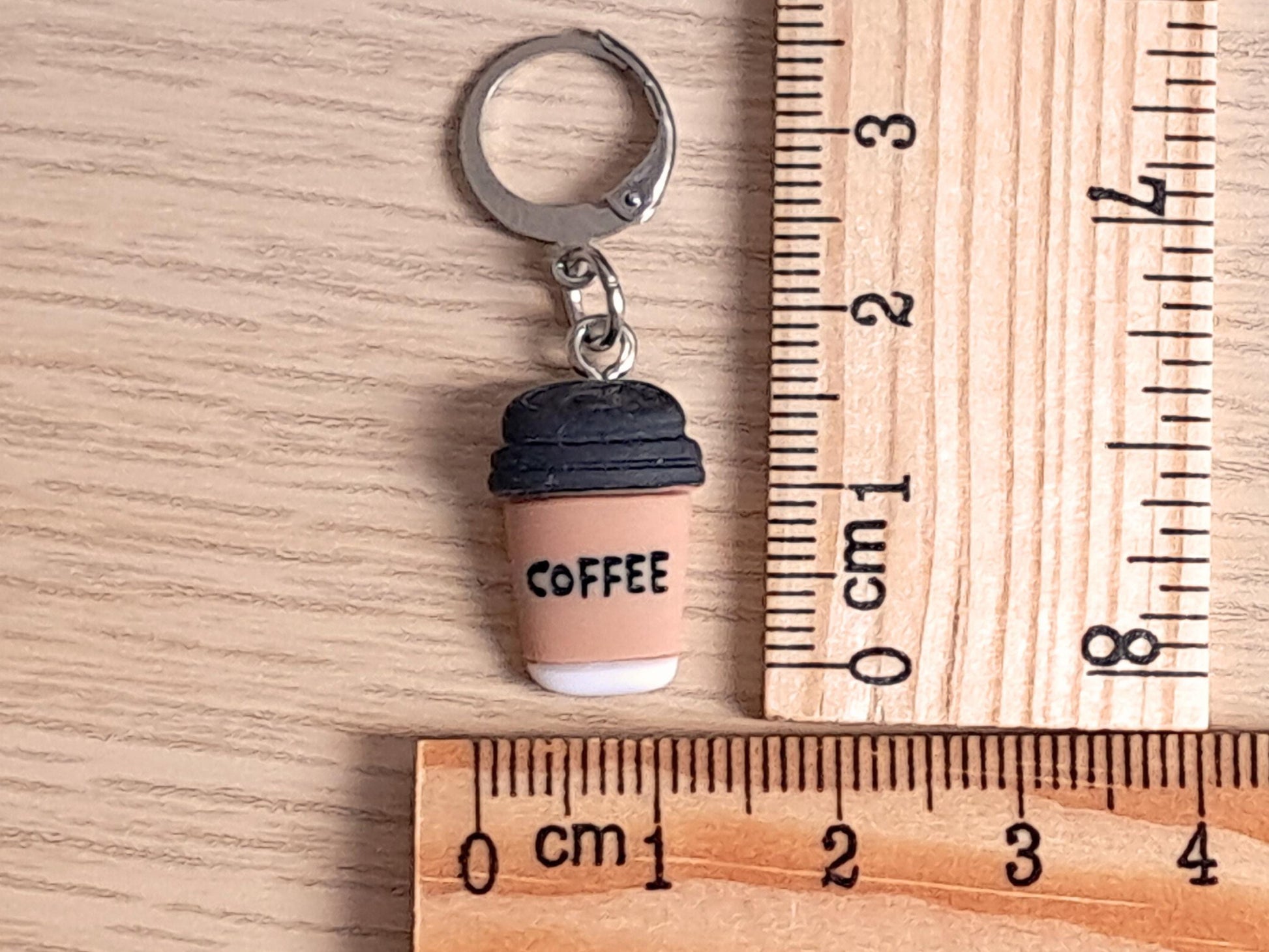Coffee Cup Stitch Marker