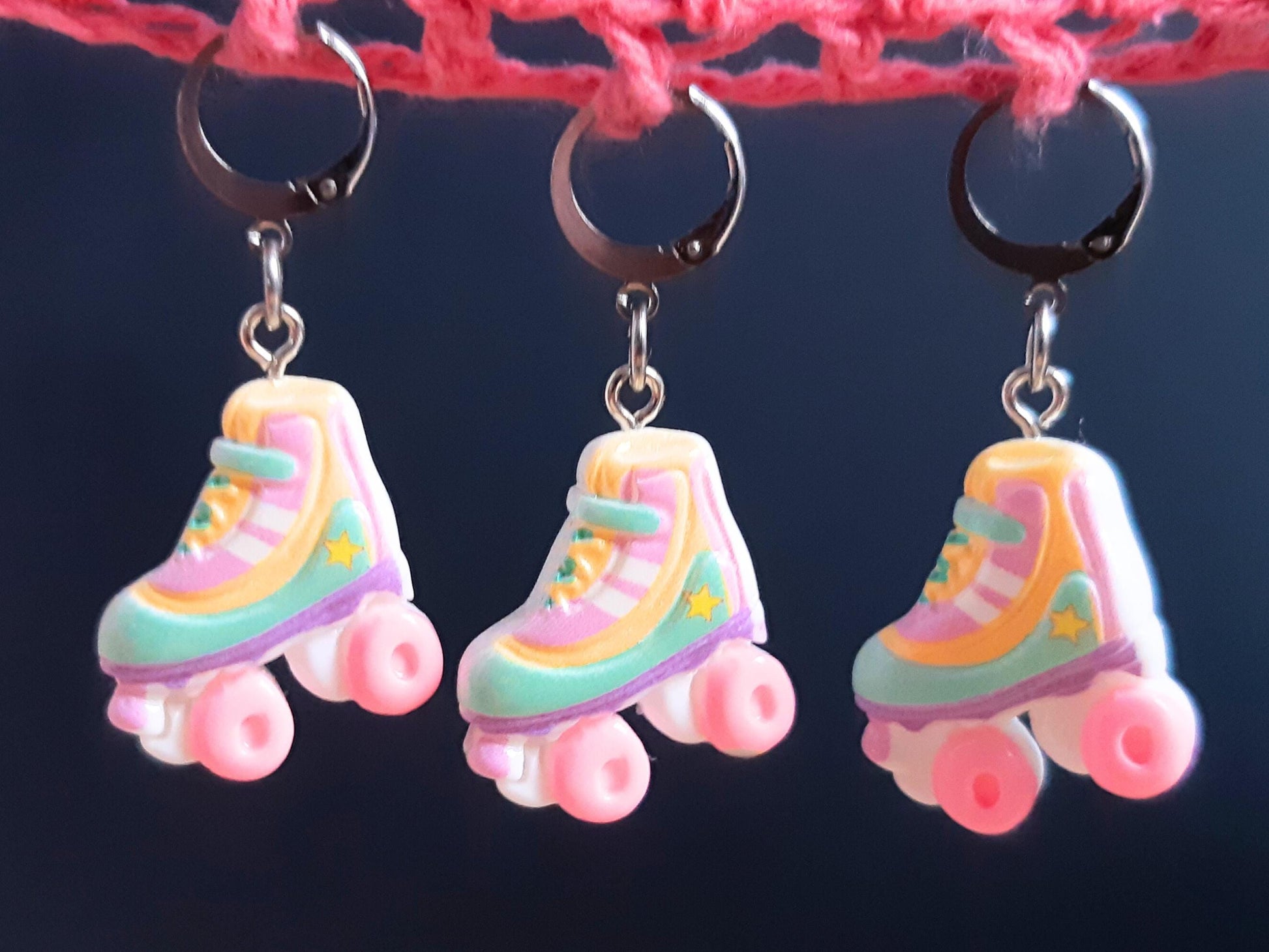 Roller Skate Resin Stitch Marker