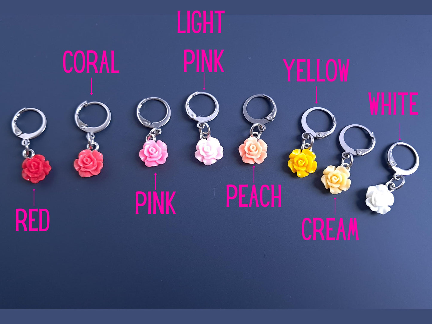 Rose Stitch Marker