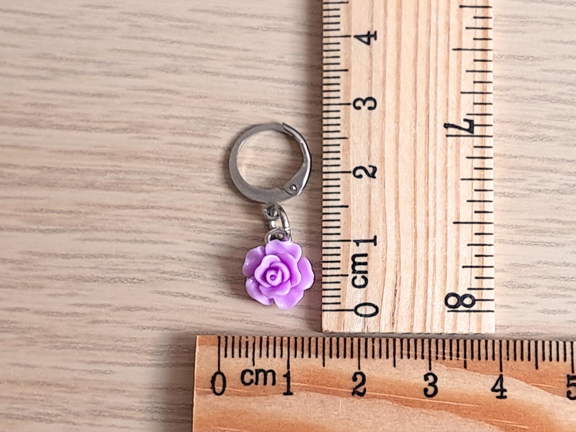 Rose Stitch Marker
