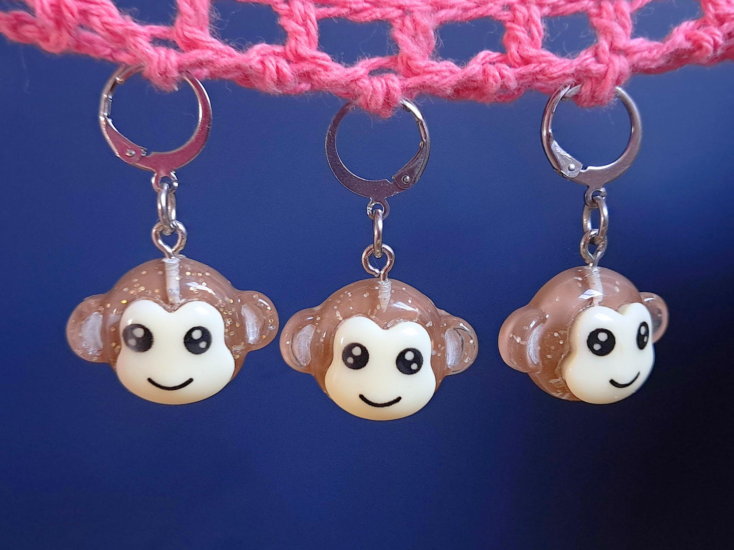Cheeky Monkey Stitch Marker