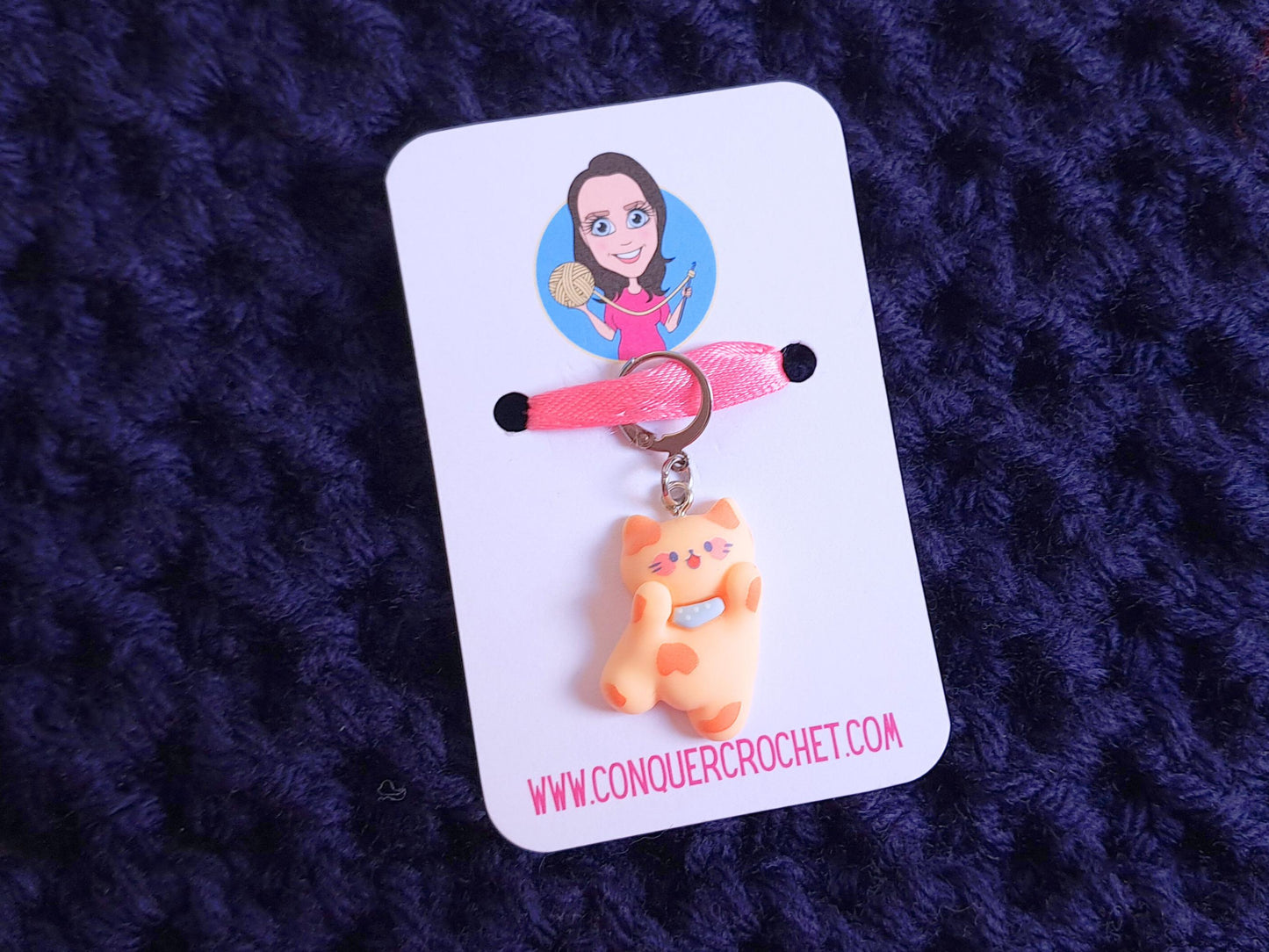 Cute Cat Kawaii Stitch Marker