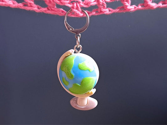 Globe Stitch Marker