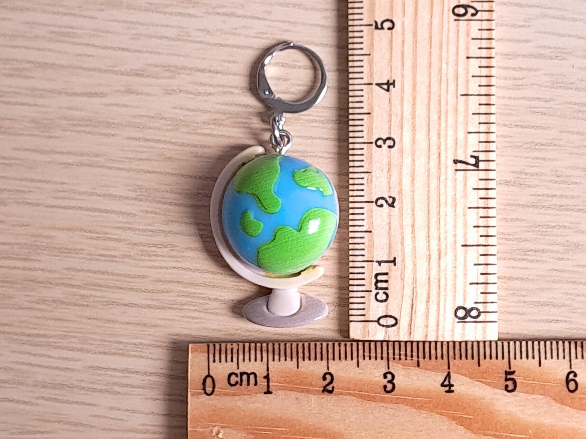Globe Stitch Marker