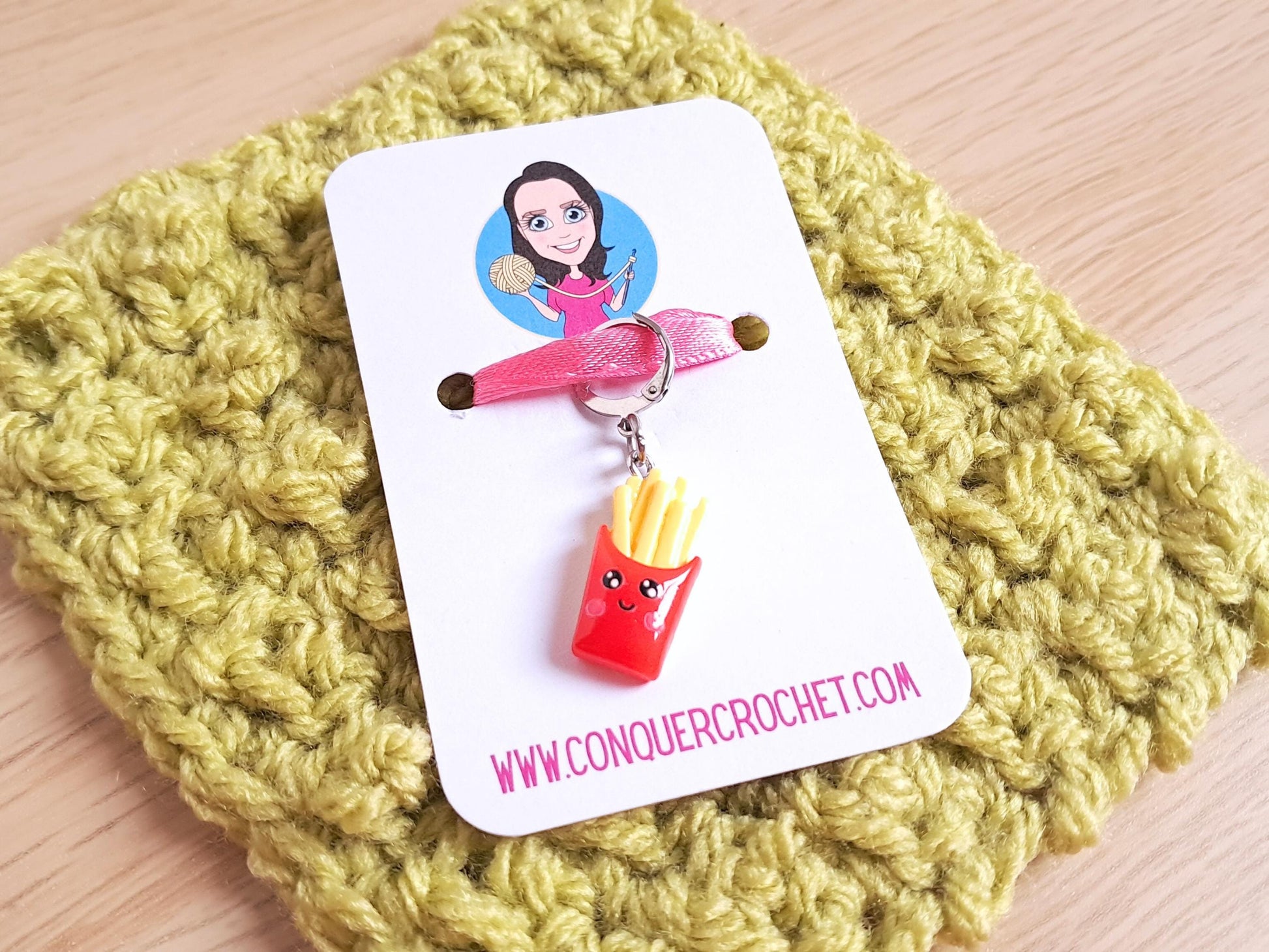 French Fries Stitch Marker