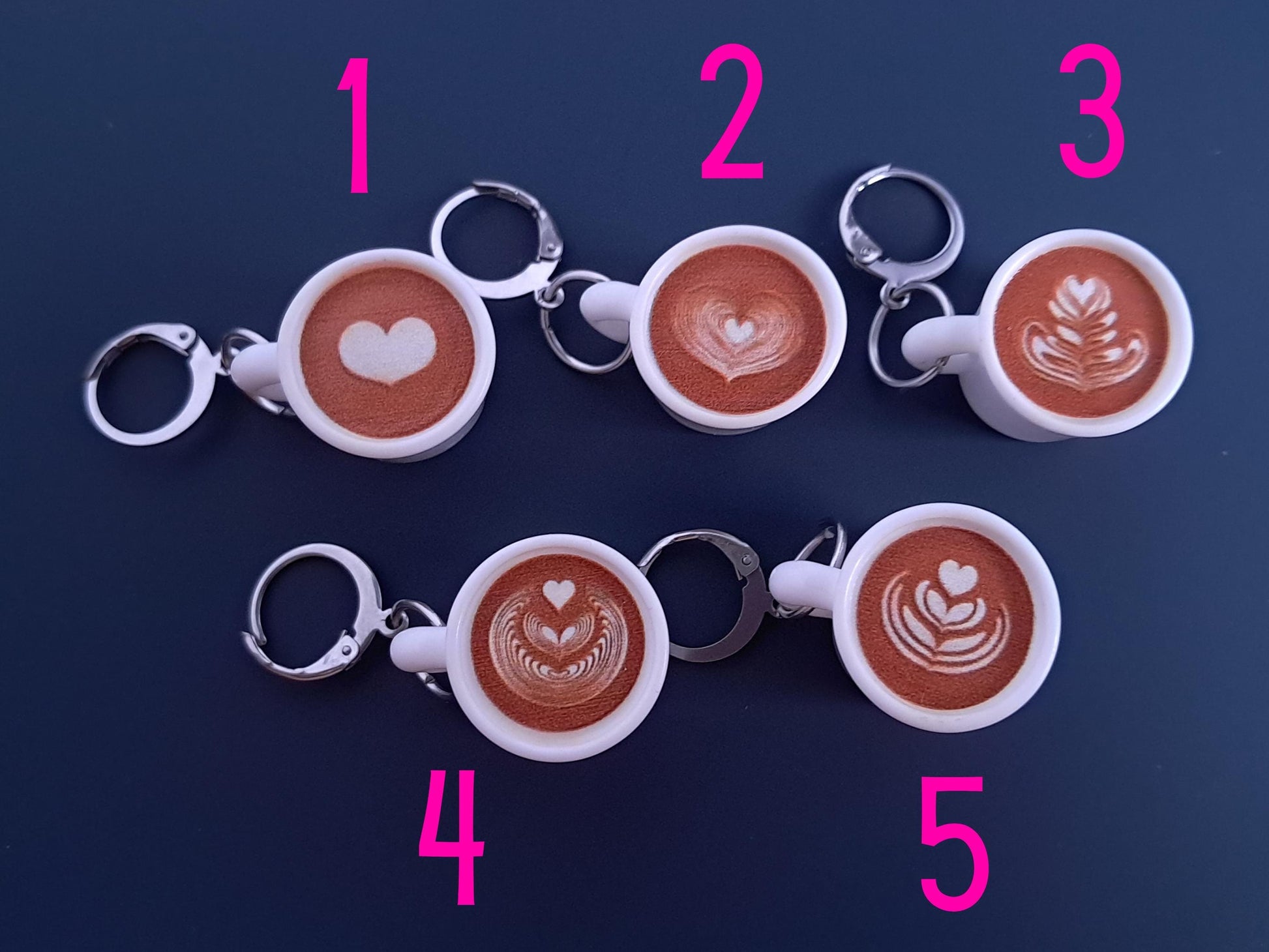 Coffee Cup Stitch Marker