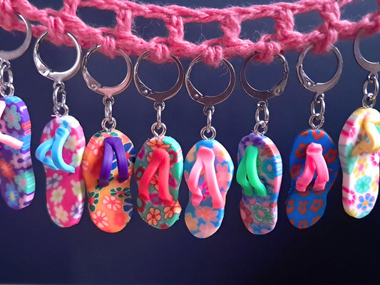 Flip Flop Stitch Marker