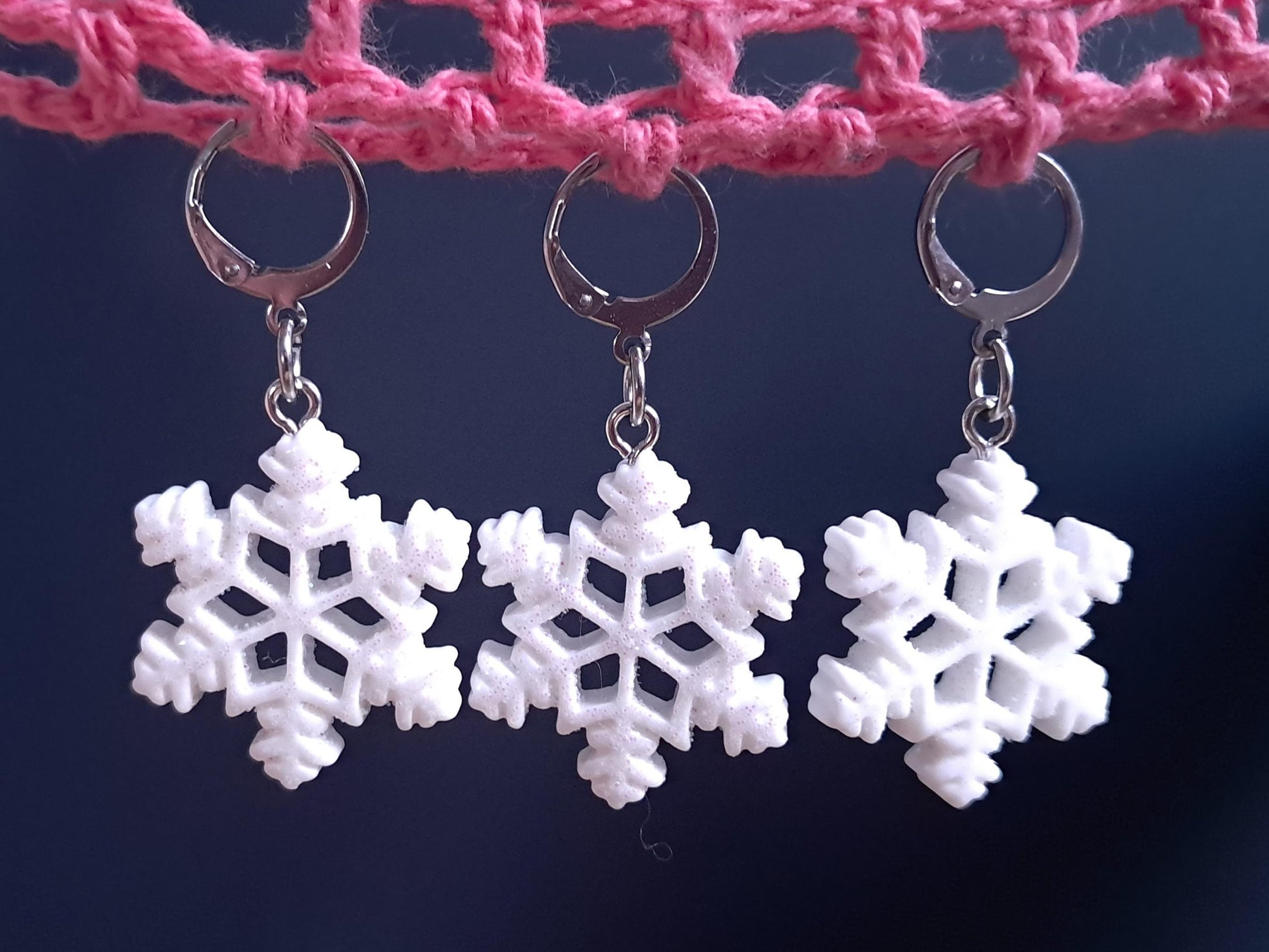 Snowflake Stitch Marker