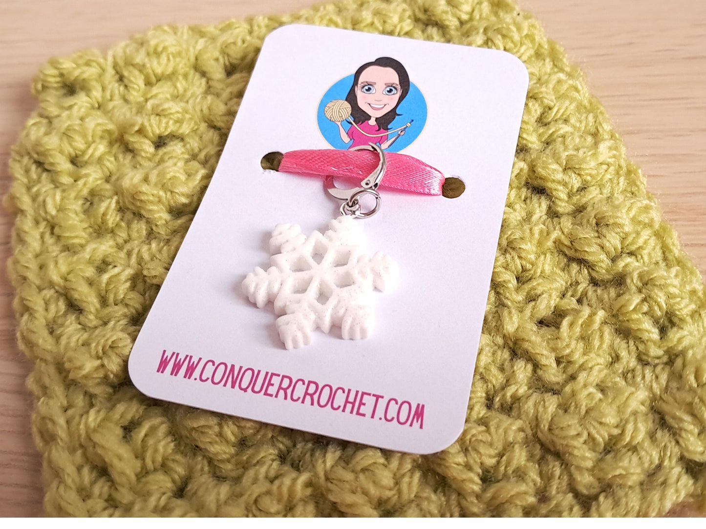 Snowflake Stitch Marker