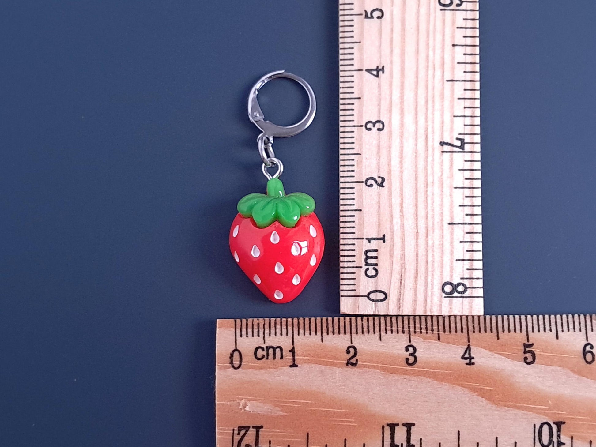 Strawberry Stitch Marker