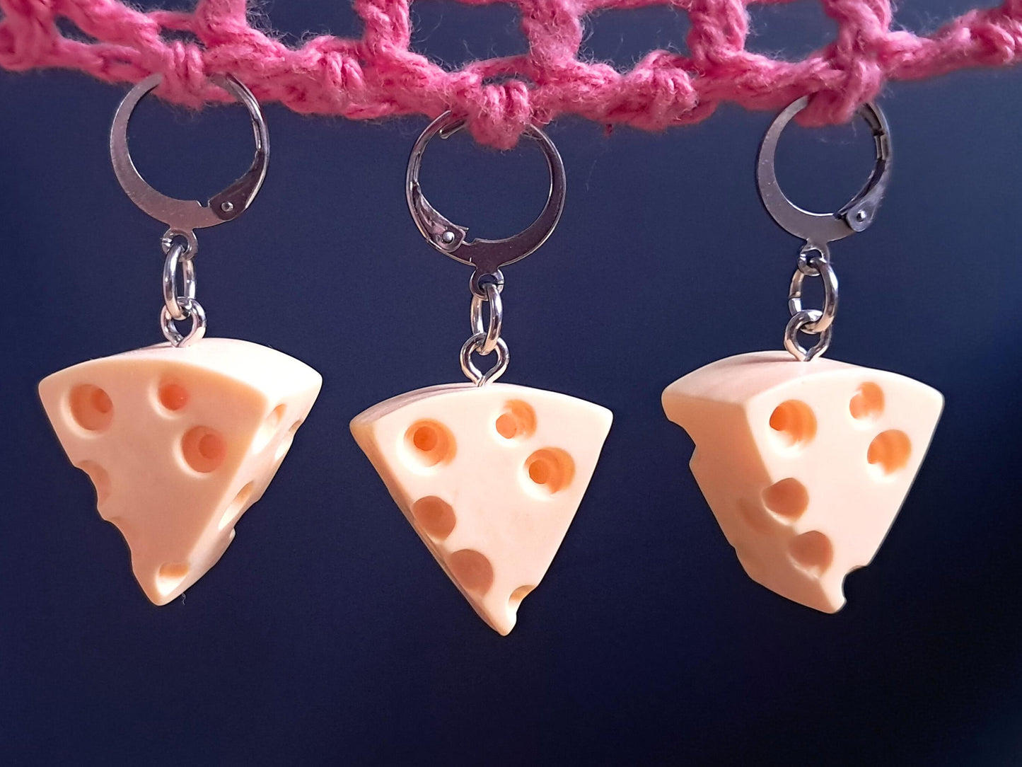 Cheese Stitch Marker