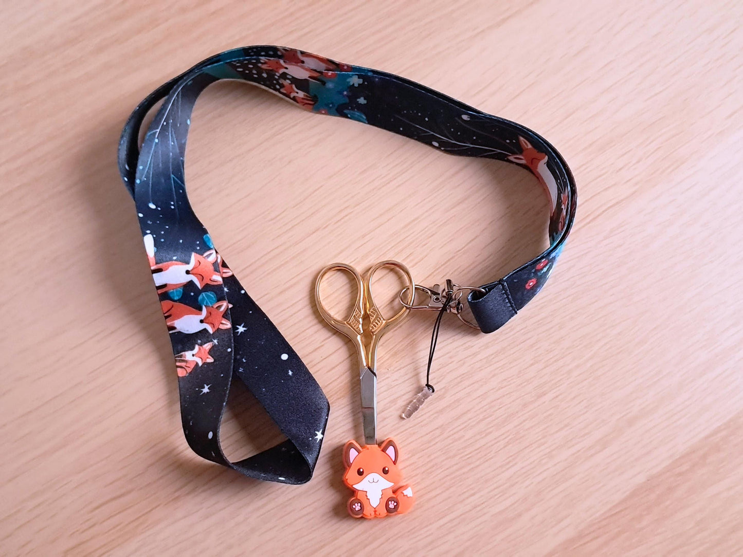 Fox Lanyard Scissor Protector Set
