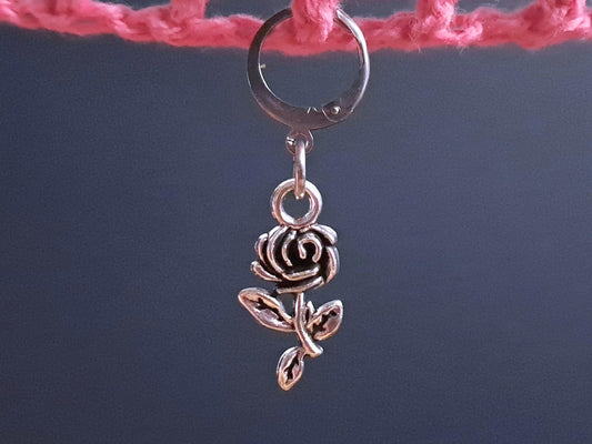 Rose Stitch Marker