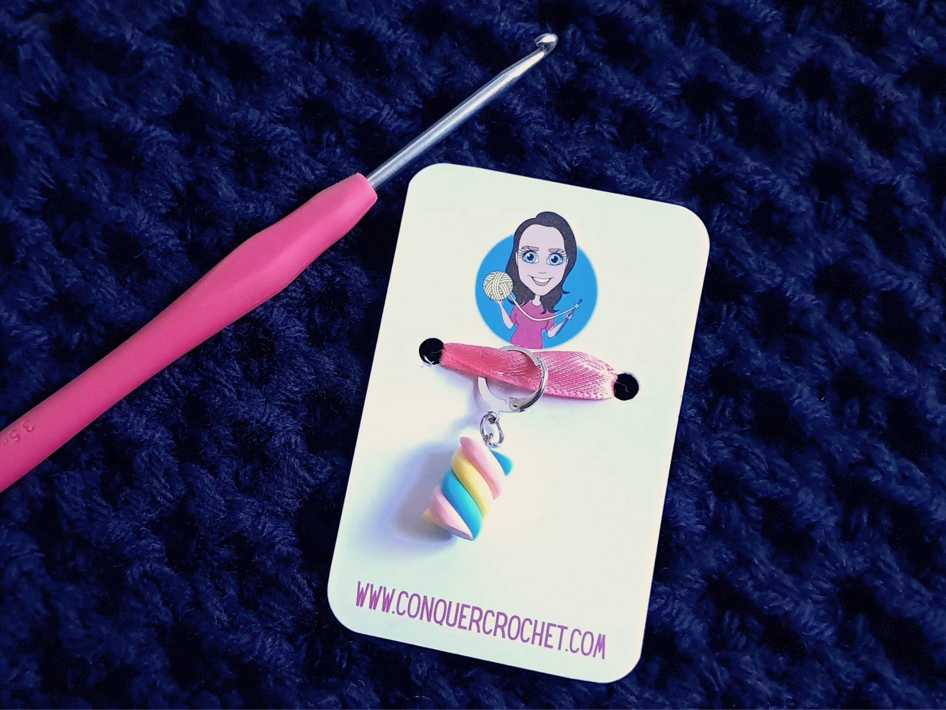 Marshmallow Stitch Marker
