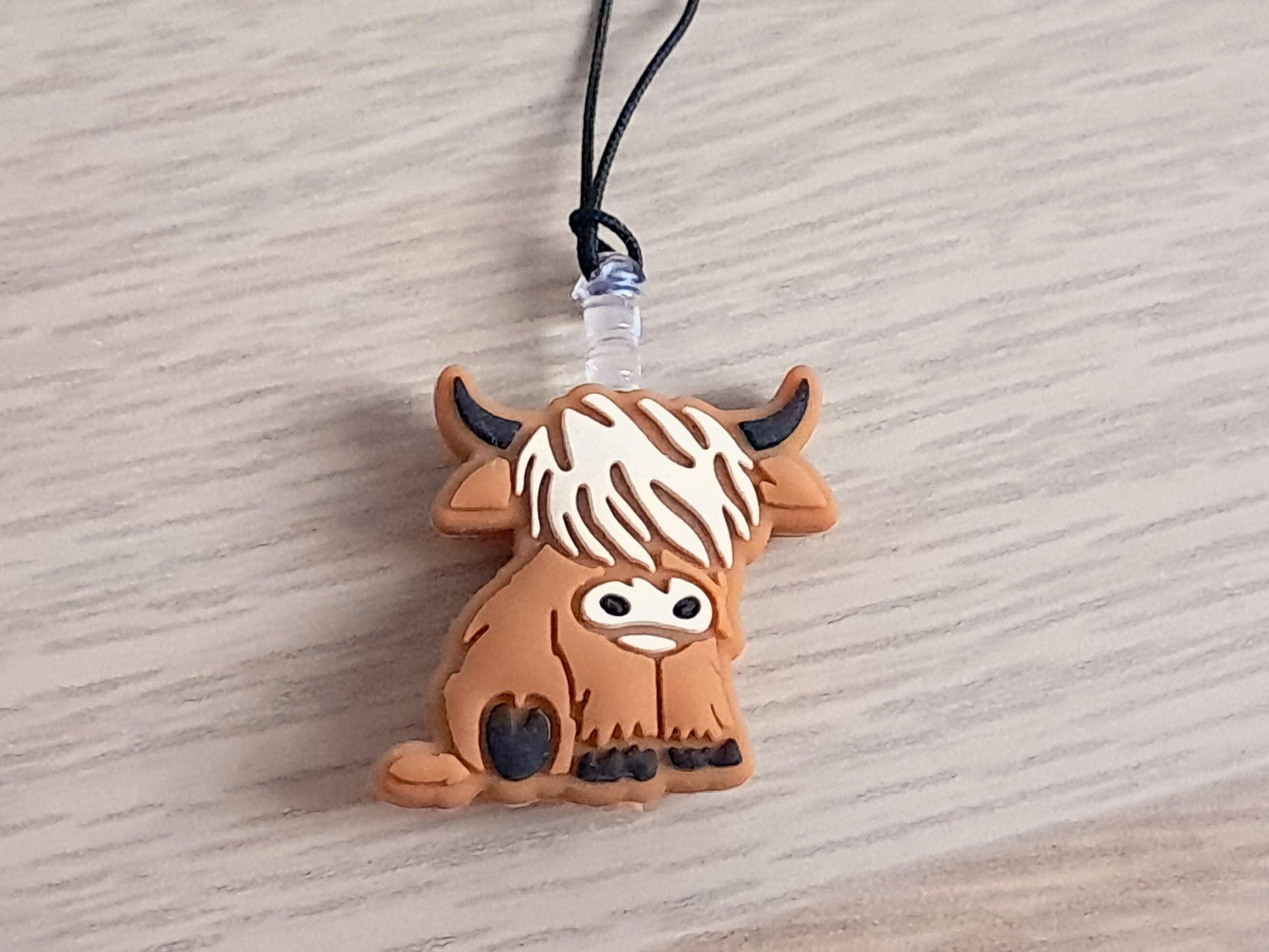 Highland Cow Lanyard Scissor Protector Set