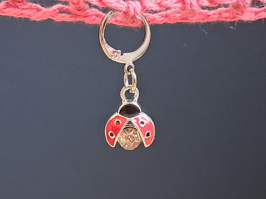 Ladybird Stitch Marker