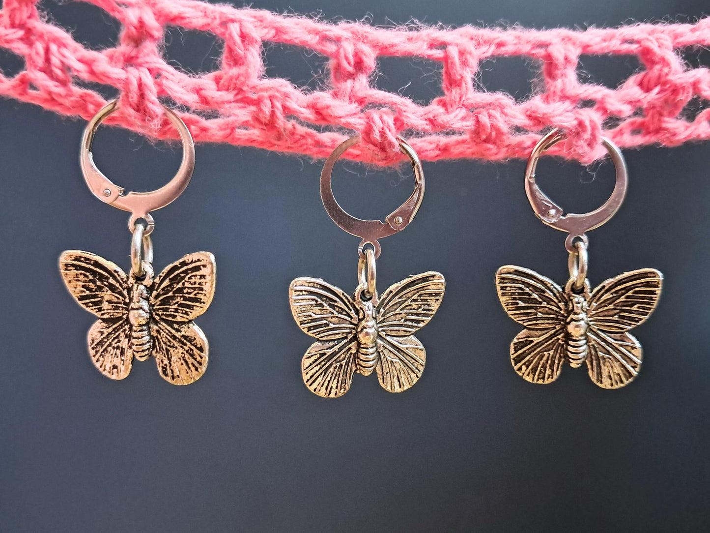 Butterfly Flower Stitch Marker
