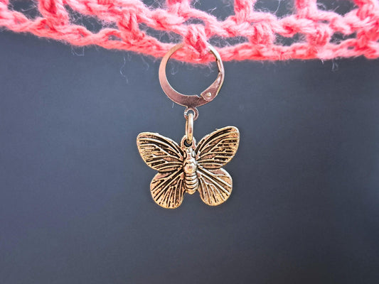 Butterfly Flower Stitch Marker