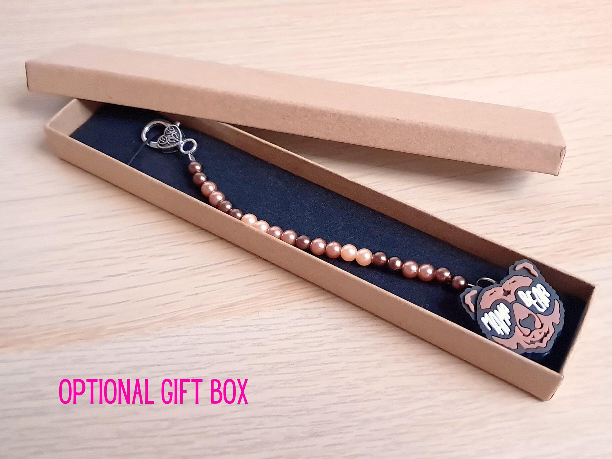 Mama bear Scissor Fob with Protection Bead