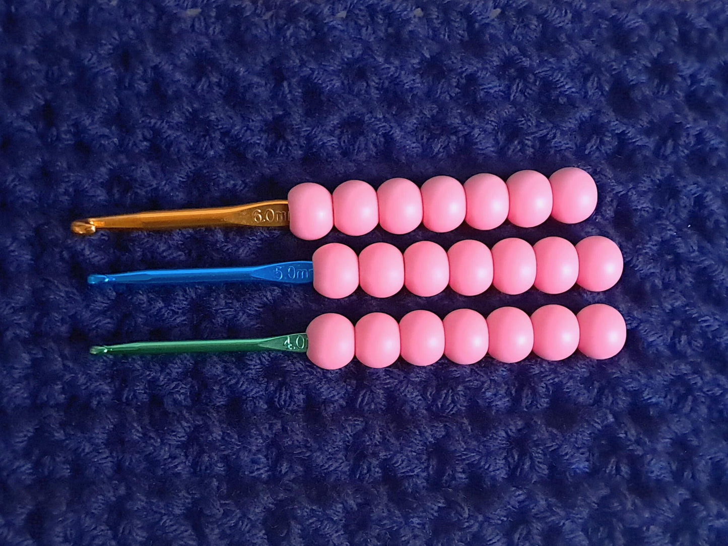 Pink Ergonomic Crochet Hook