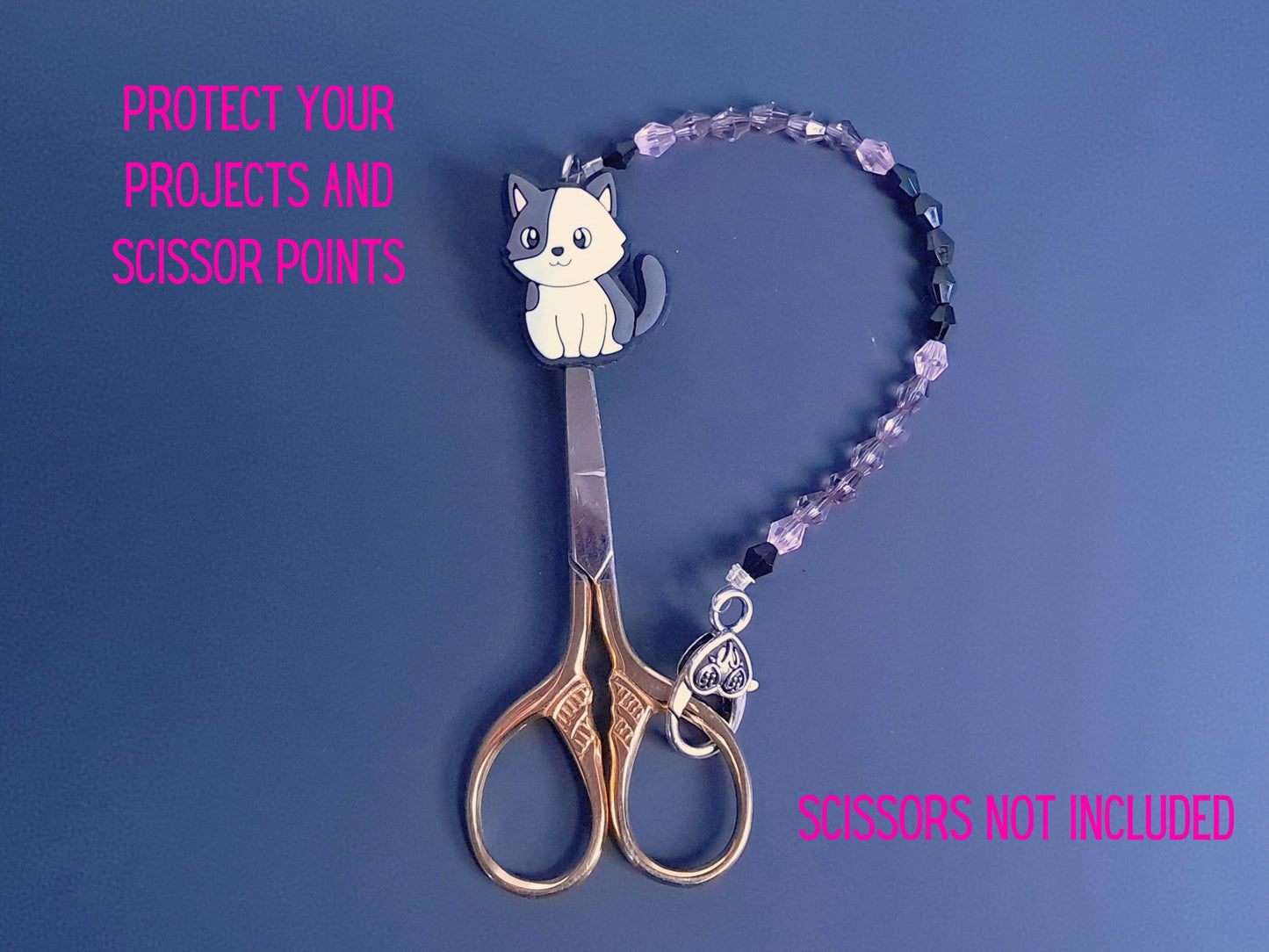 Cat Scissor Fob with Scissor Protection
