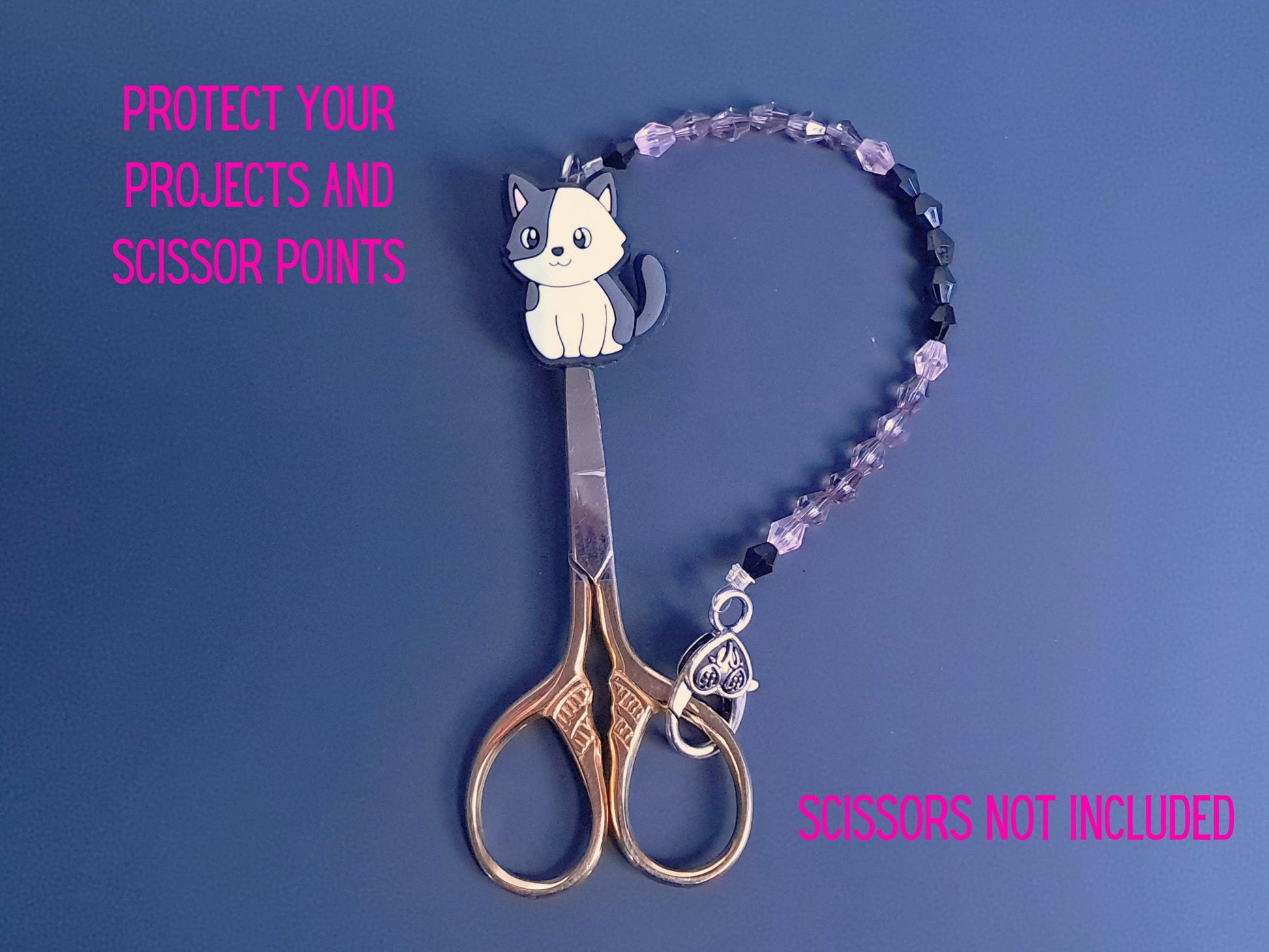 Cat Scissor Fob with Scissor Protection