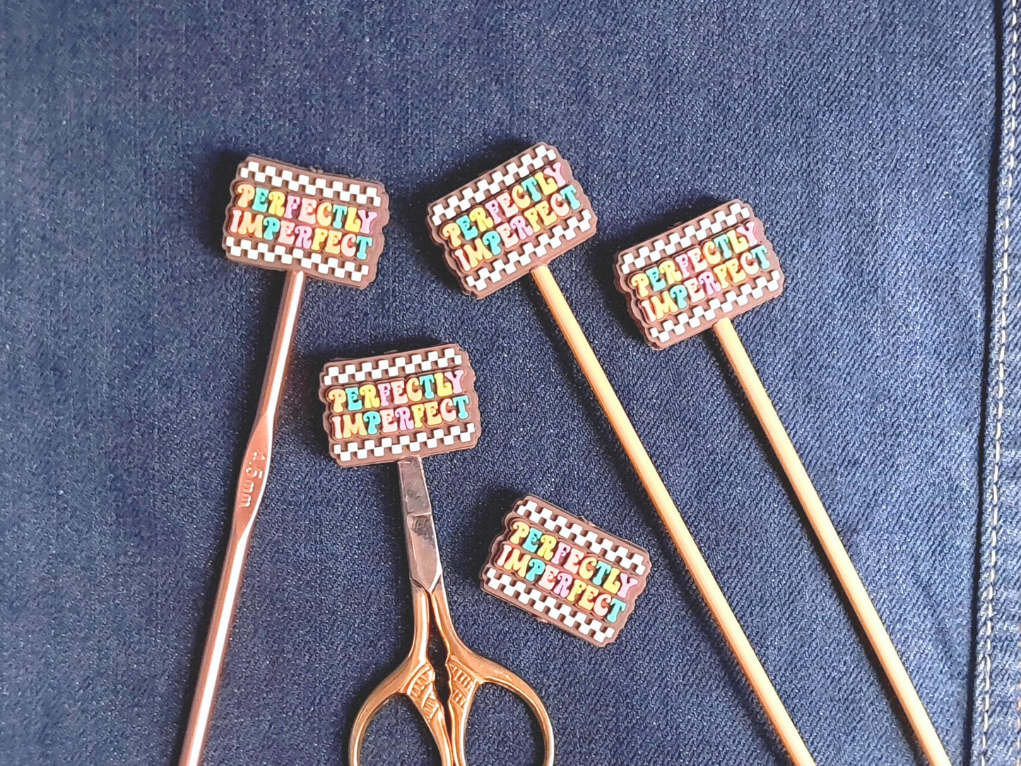 Perfectly Imperfect Silicone Bead Stitch Stopper