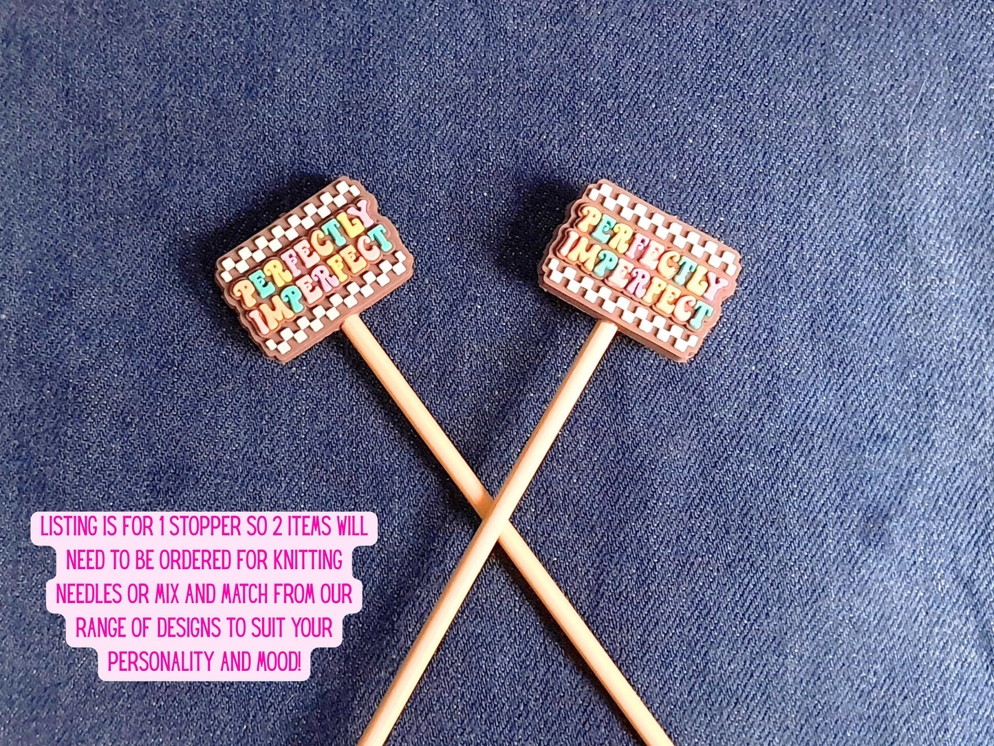 Perfectly Imperfect Silicone Bead Stitch Stopper