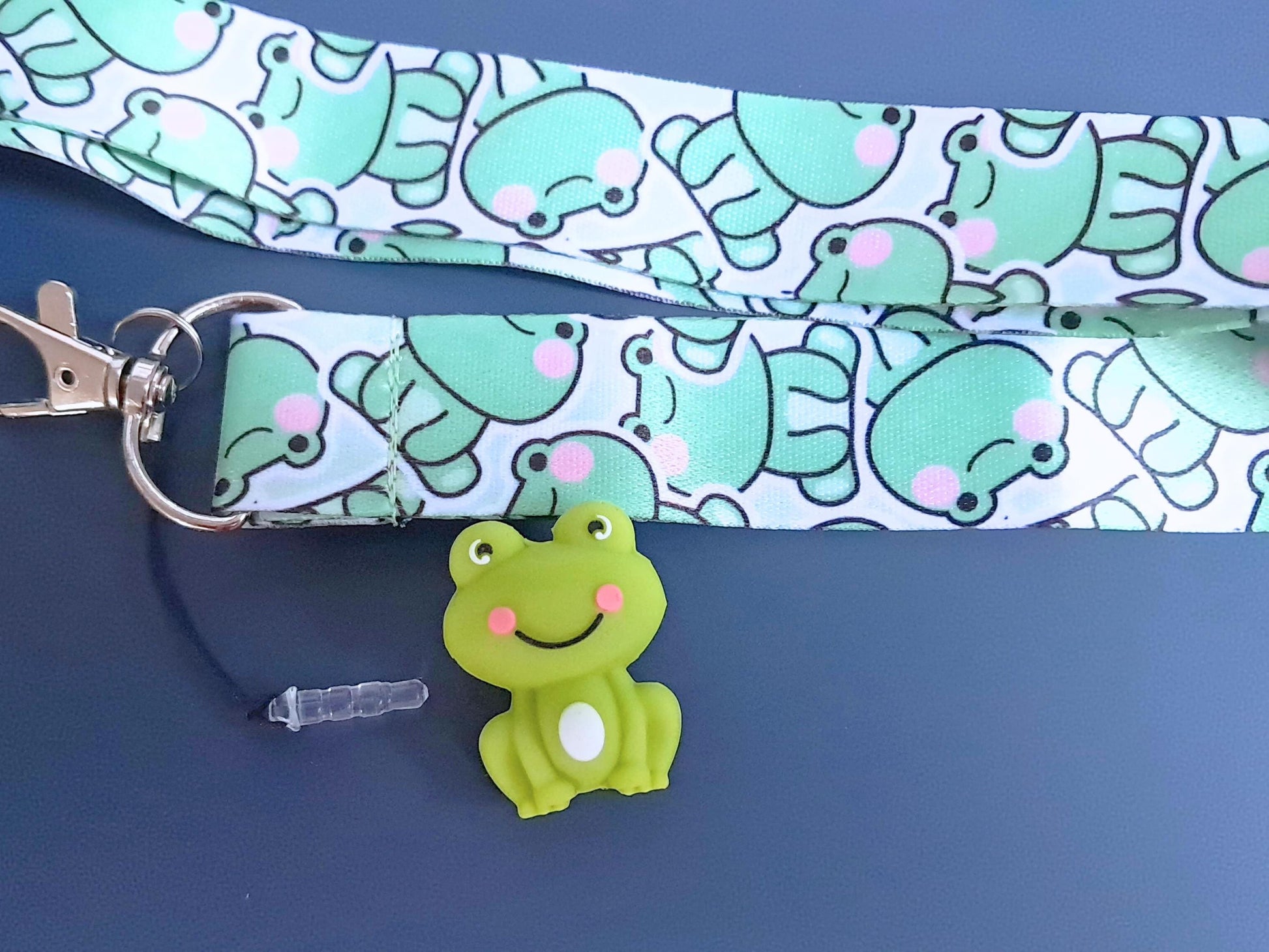 Frog Lanyard Scissor Protector Set