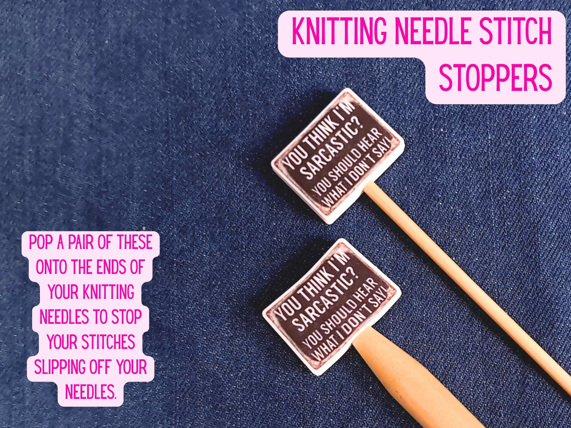 Funny Sarcastic Stitch Stopper