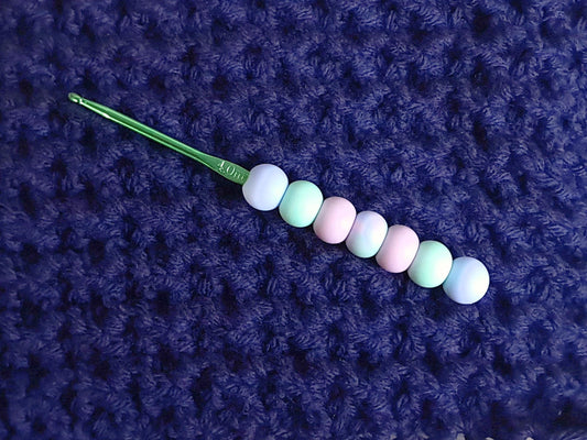 Pastel Coloured Ergonomic Crochet Hook