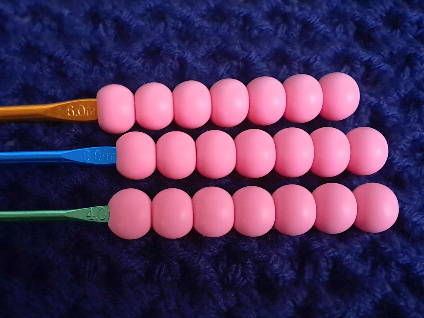 Pink Ergonomic Crochet Hook