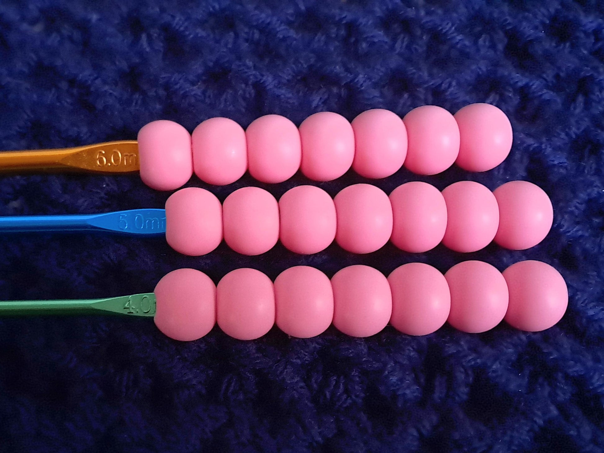 Pink Ergonomic Crochet Hook