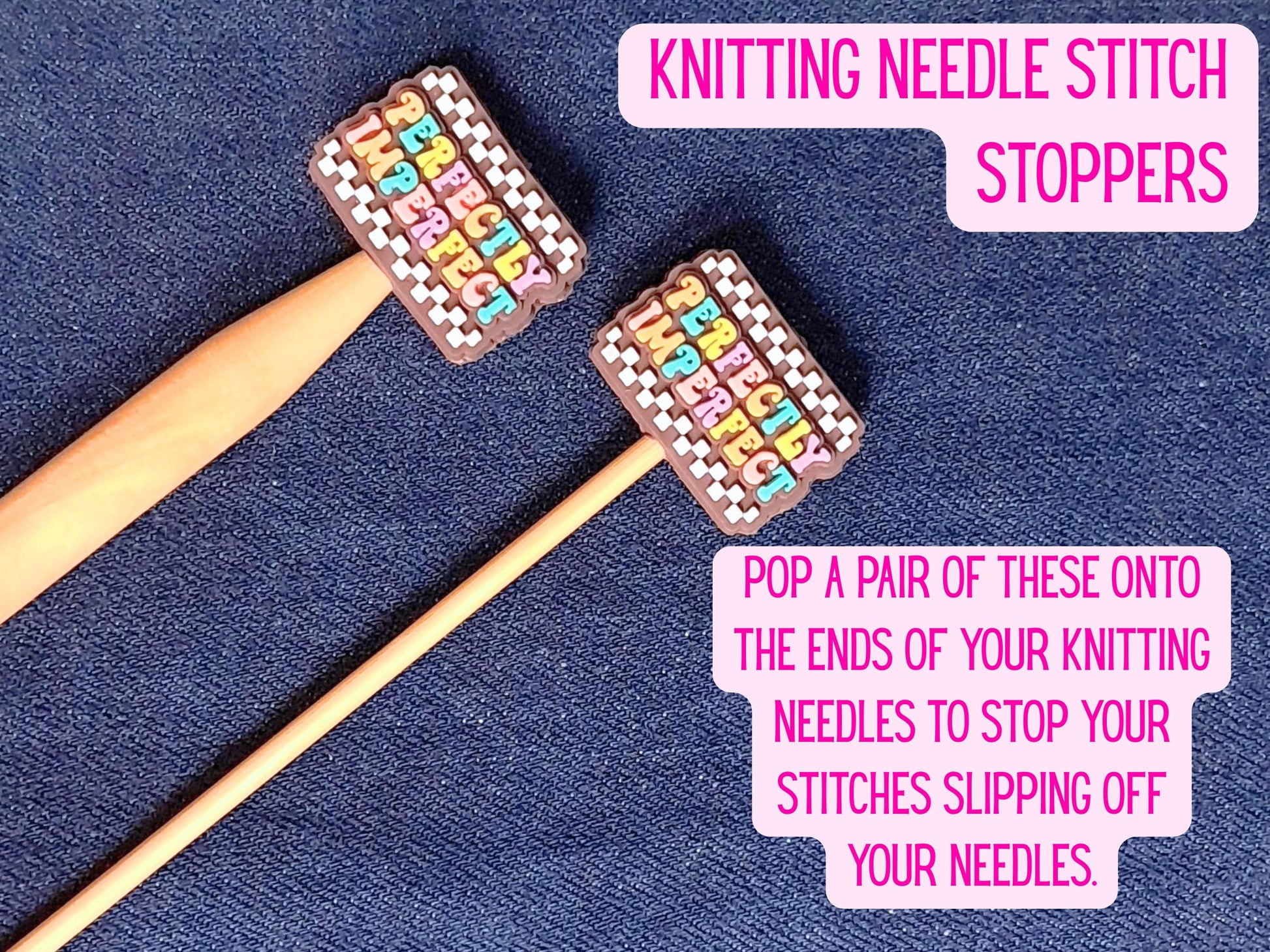 Perfectly Imperfect Silicone Bead Stitch Stopper