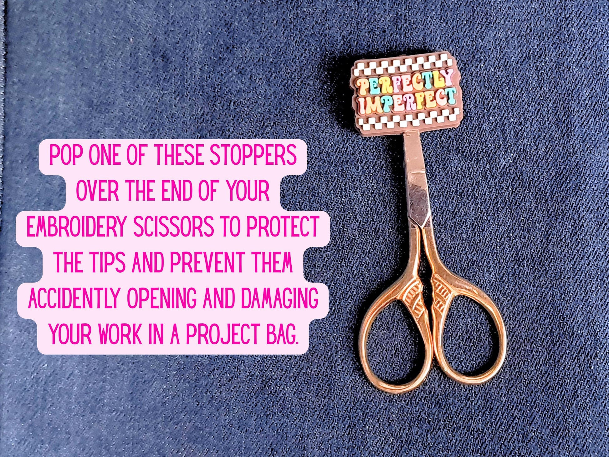Perfectly Imperfect Silicone Bead Stitch Stopper