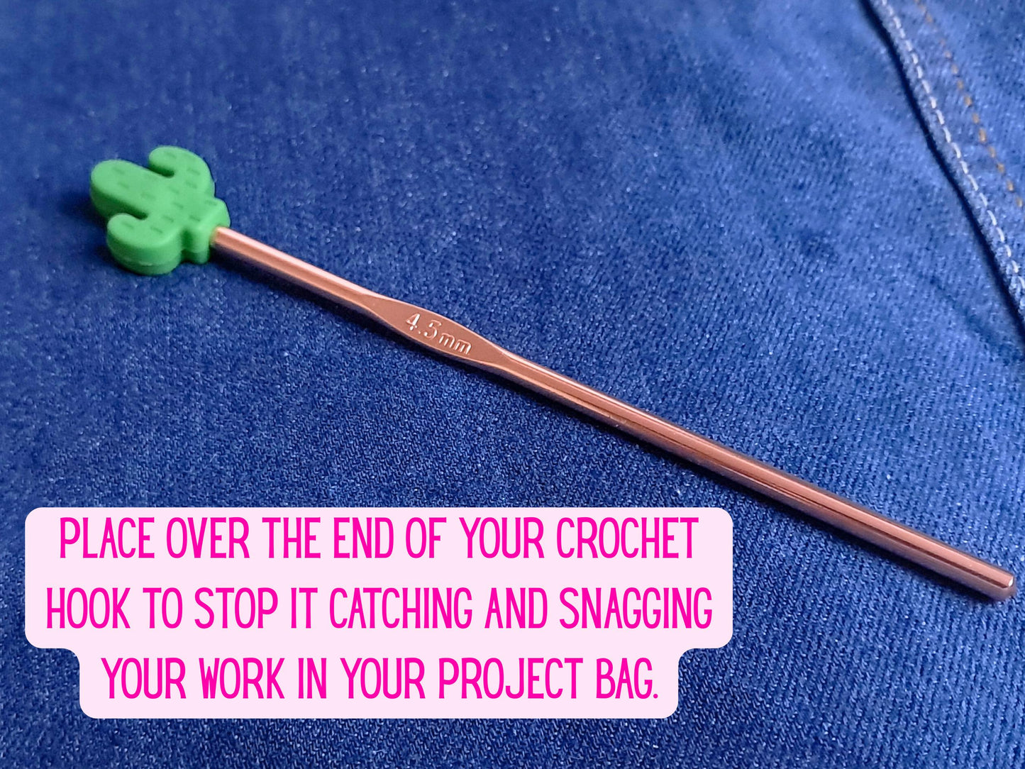 Cactus Plant Silicone Bead Stitch Stopper