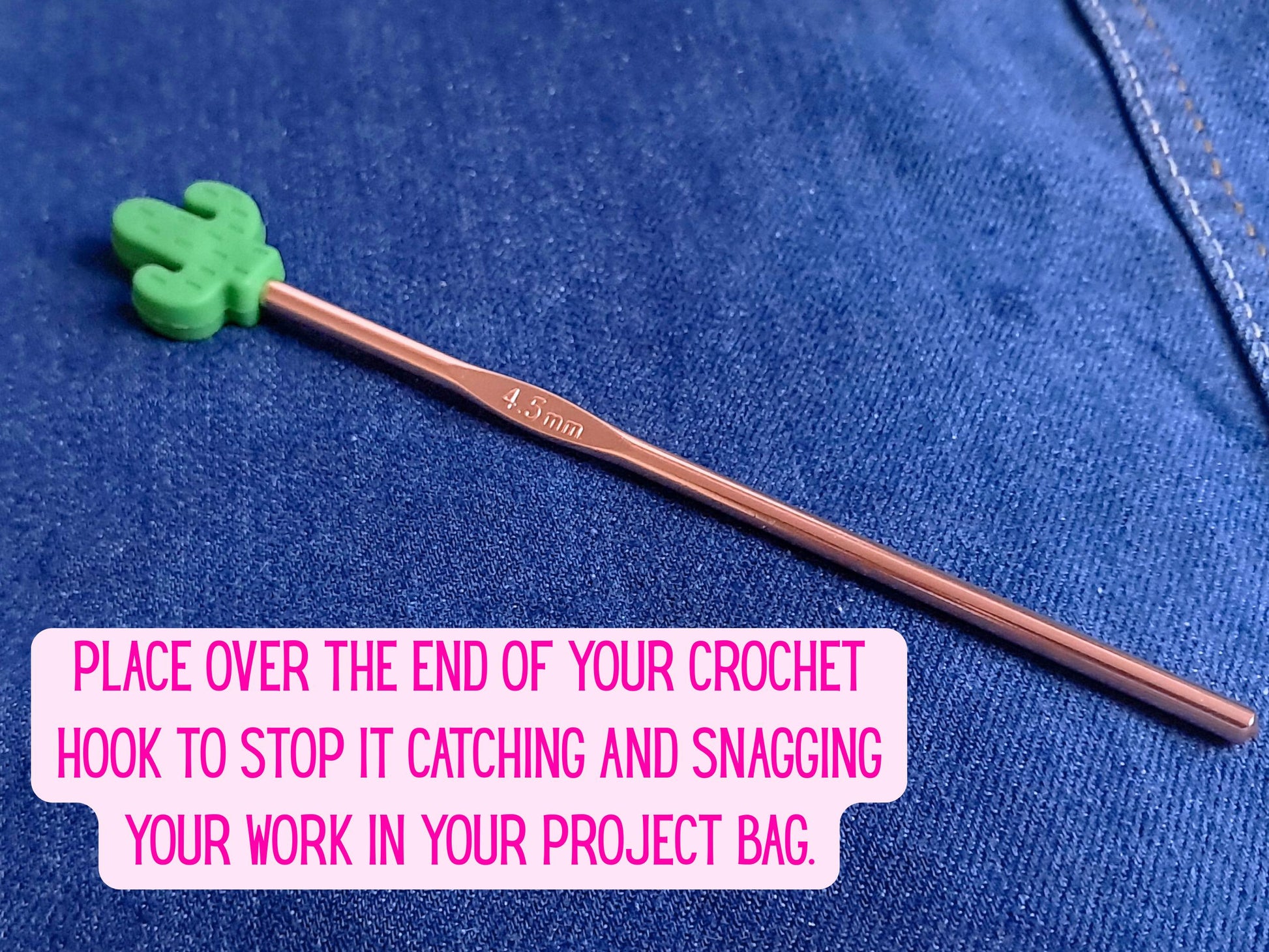 Cactus Plant Silicone Bead Stitch Stopper