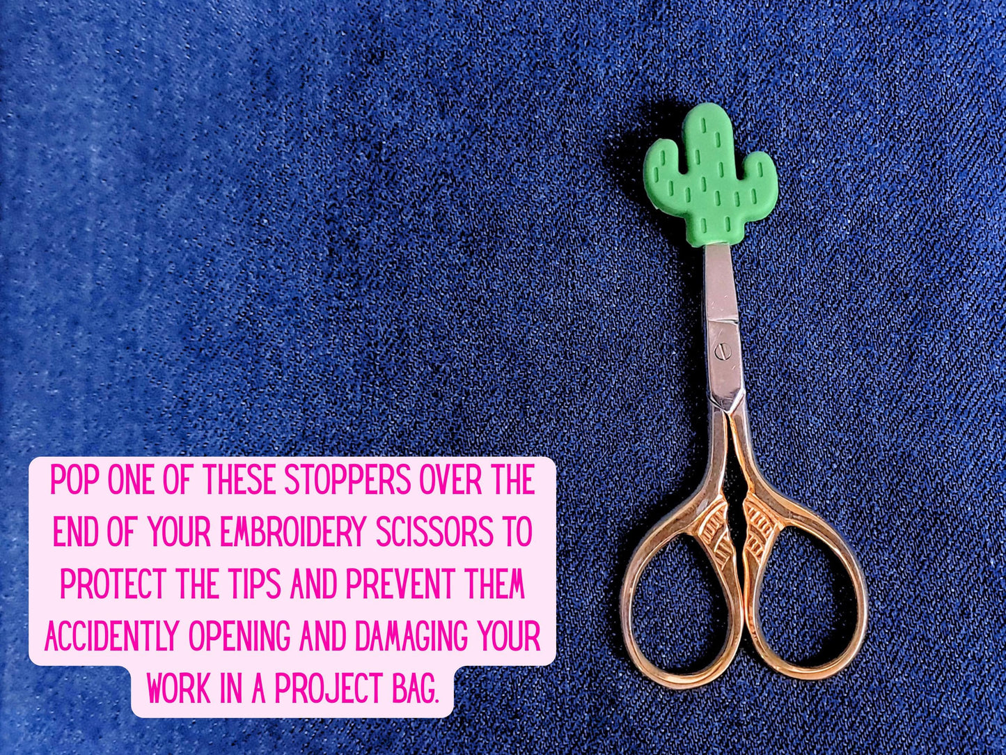Cactus Plant Silicone Bead Stitch Stopper
