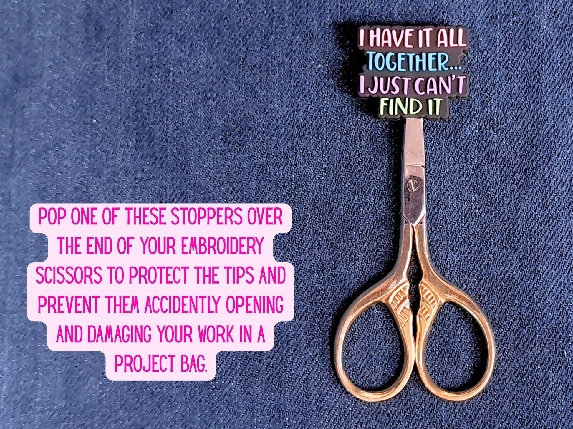Funny Quote Stitch Stopper