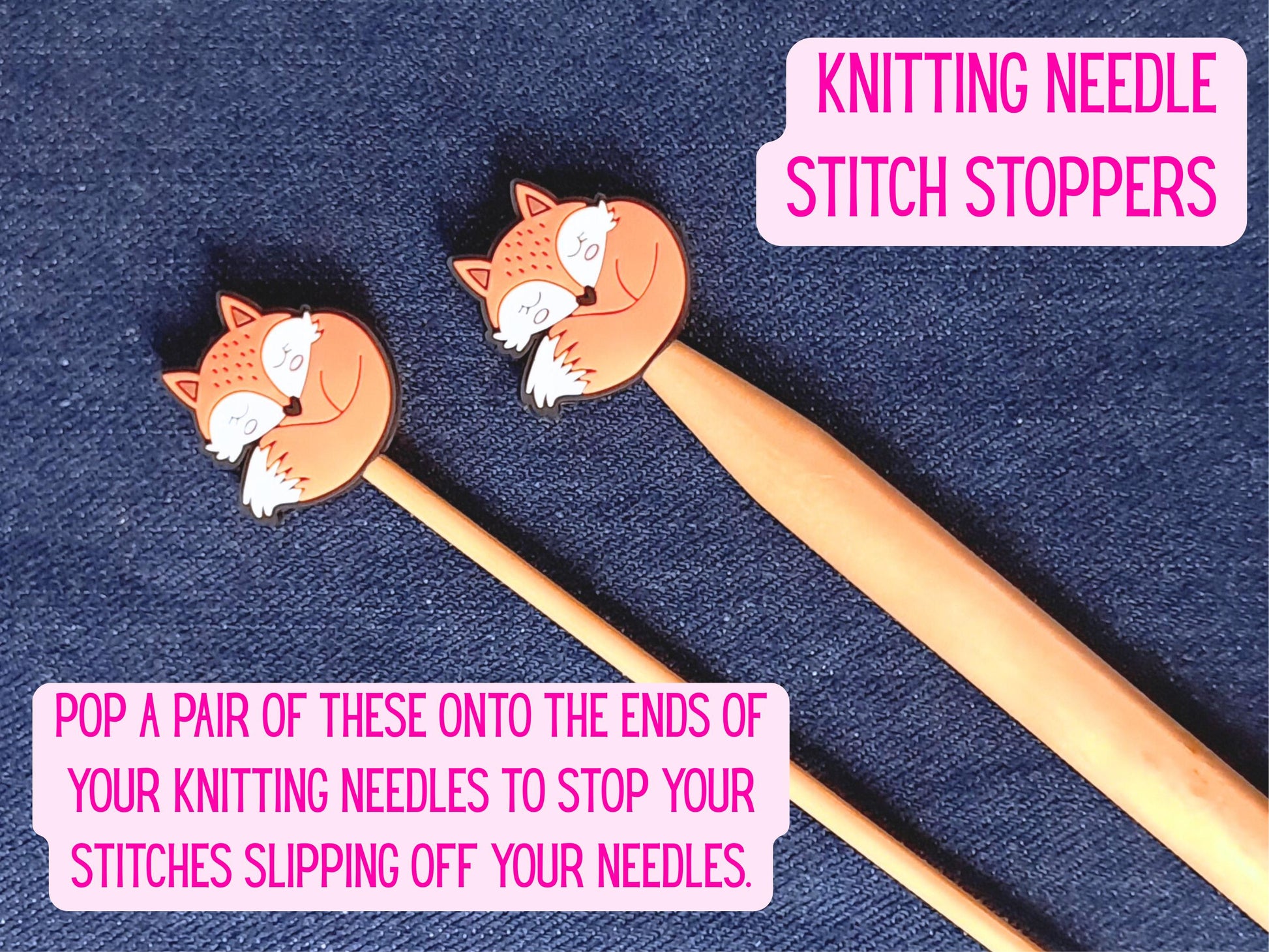 Sleeping Fox Stitch Stopper