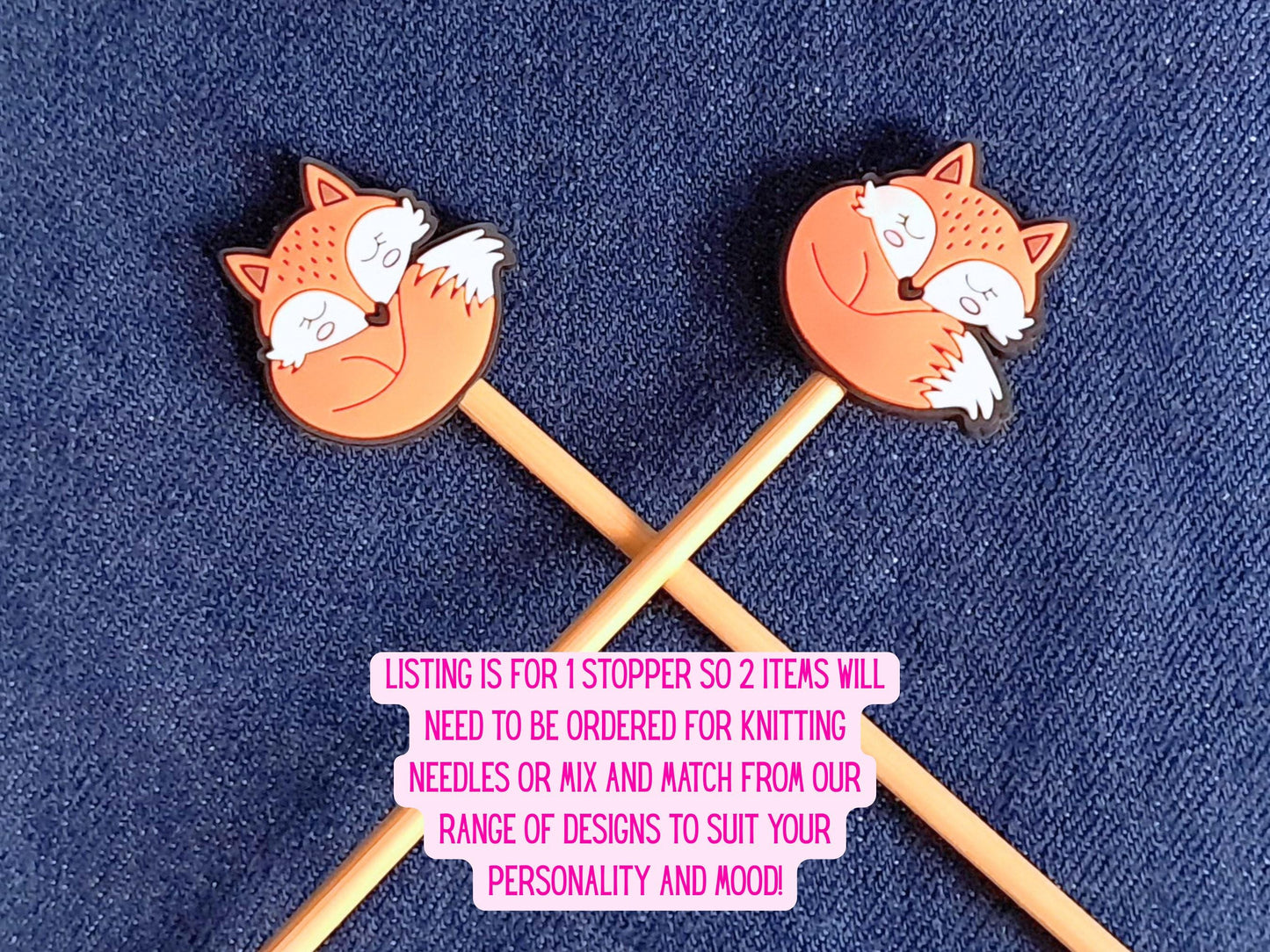 Sleeping Fox Stitch Stopper