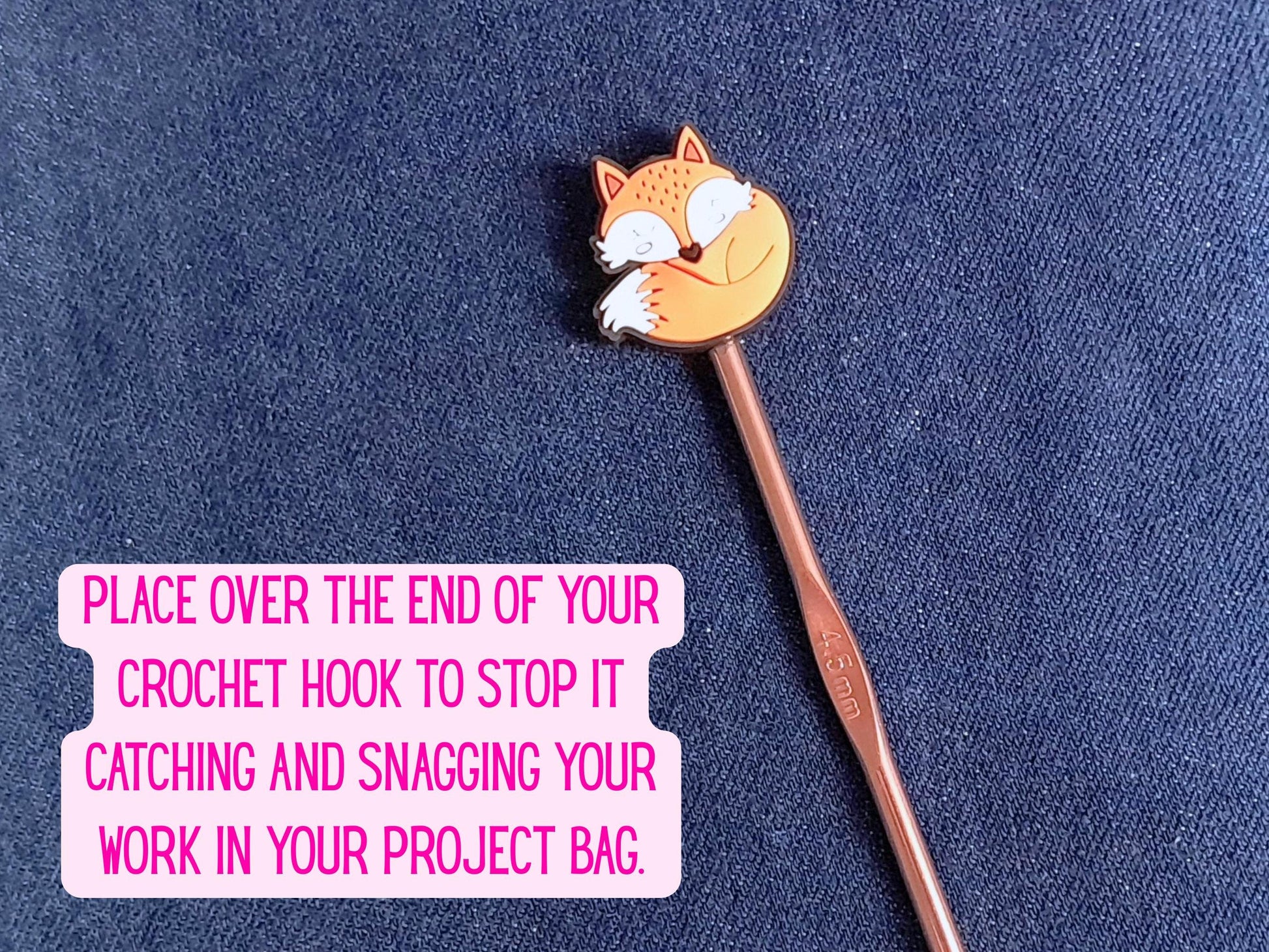 Sleeping Fox Stitch Stopper