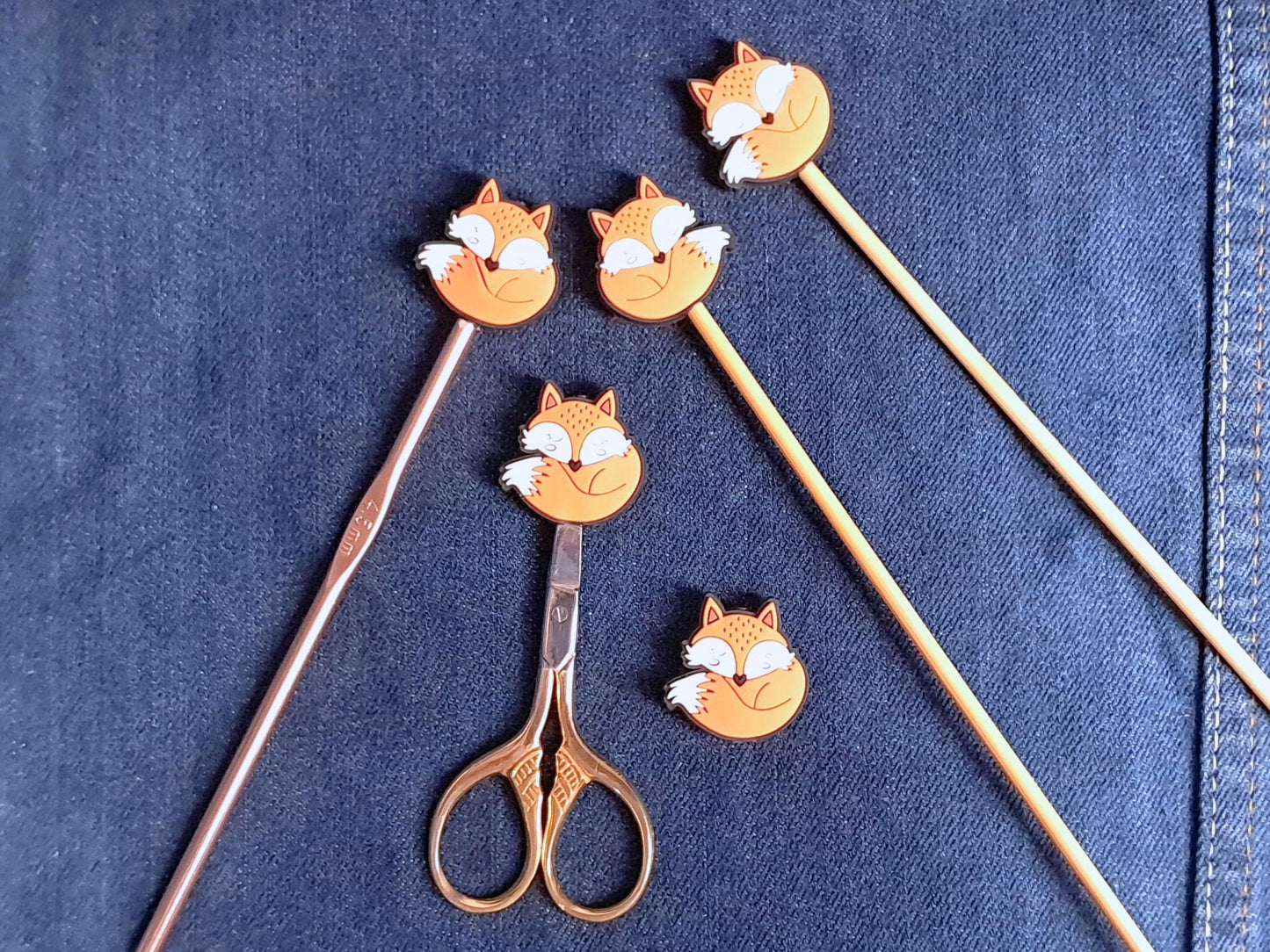 Sleeping Fox Stitch Stopper