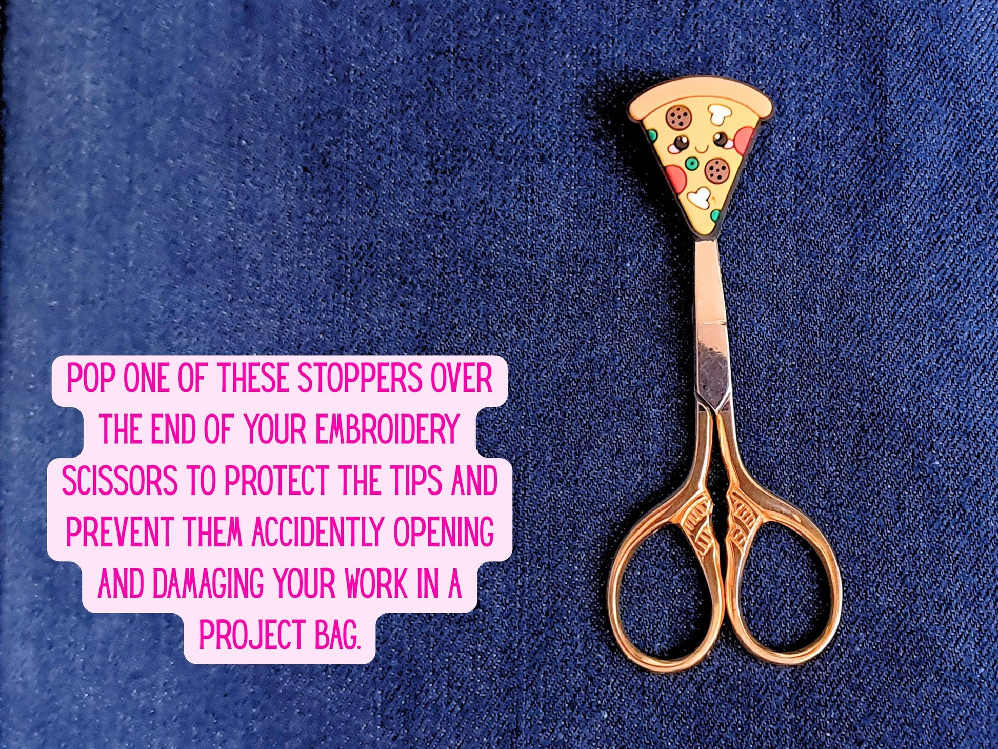Kawaii Pizza Stitch Stopper