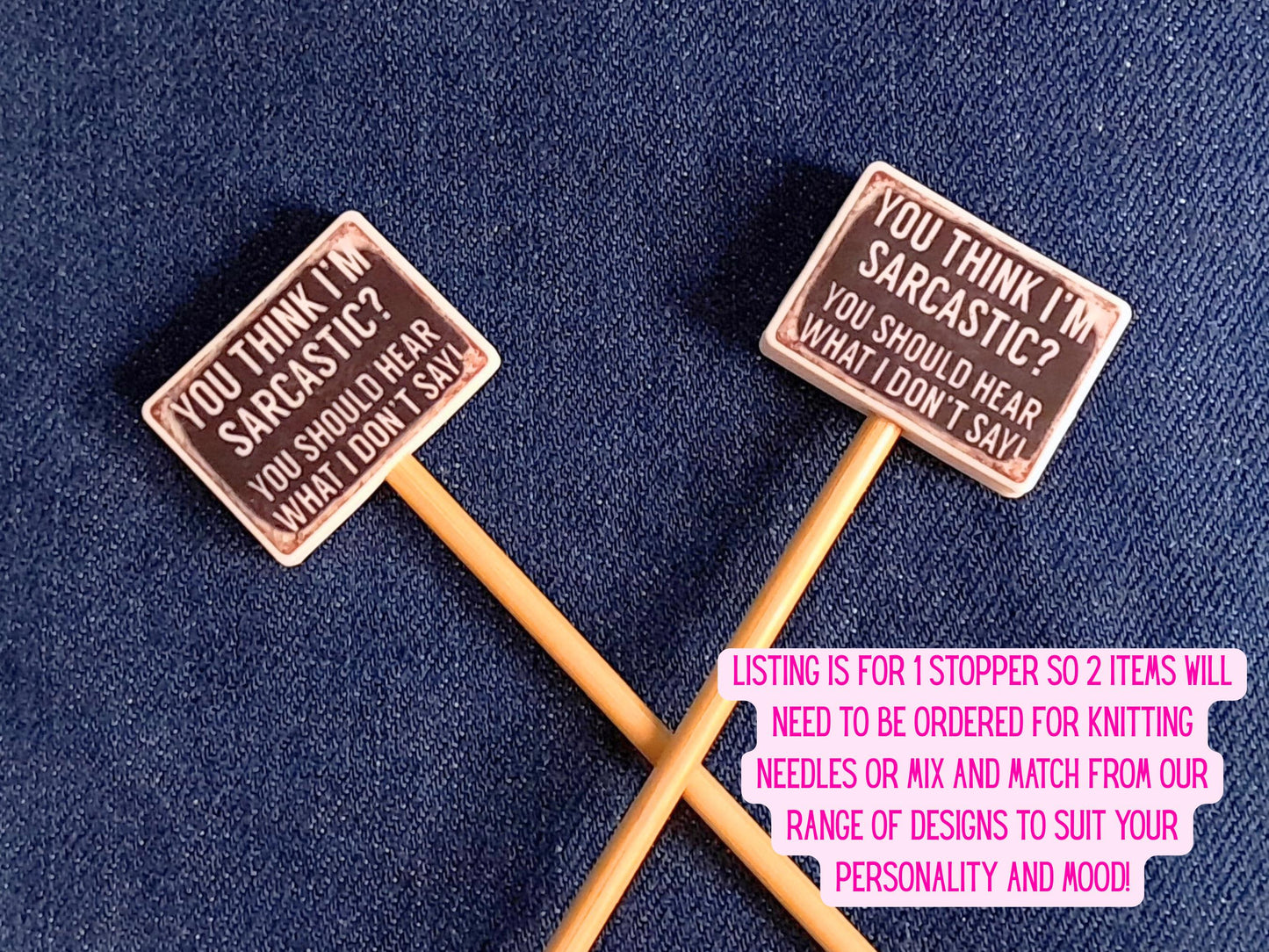 Funny Sarcastic Stitch Stopper