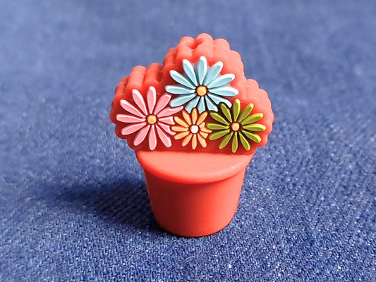 Retro Flower Pot Stitch Stopper